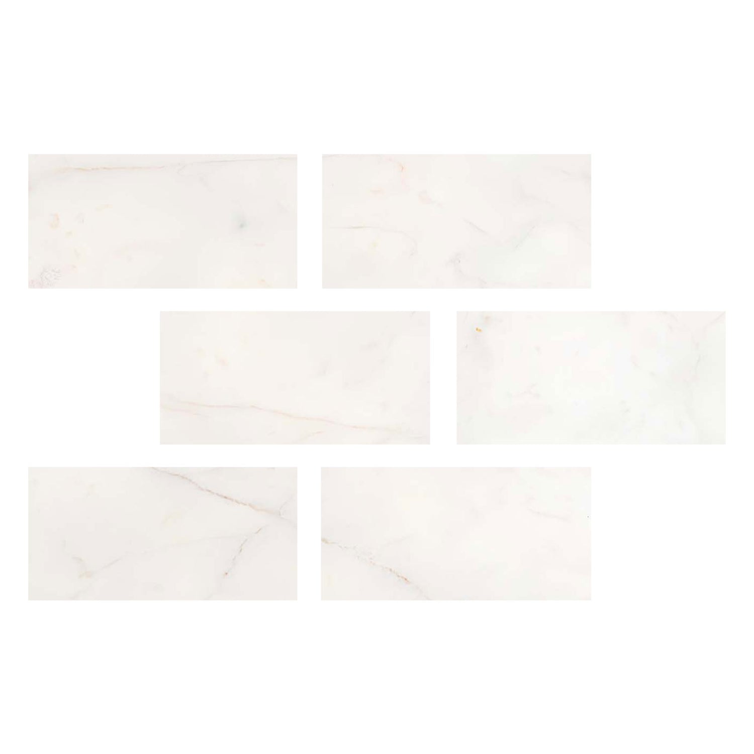 4 X 8 White Pearl (Turkish Botticino) Marble Honed Field Tile