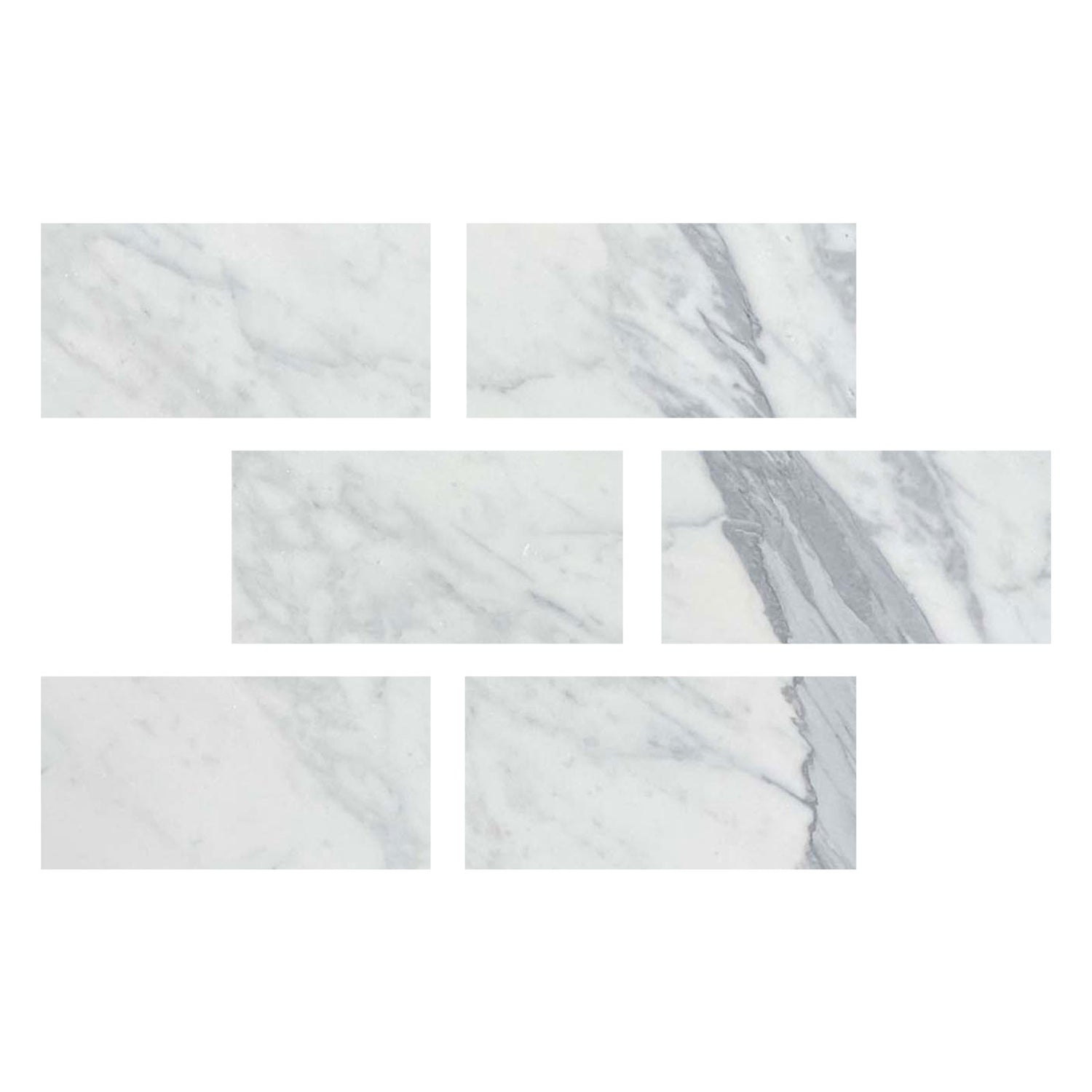 4 X 8 Italian Statuary White Marble Polished Tile