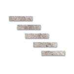 2 X 12 Tundra Gray (Atlantic Gray) Marble Honed Tile-Marble Mosaic-American Tile Depot