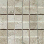 2 X 2 Diano Royal ( Queen Beige ) Marble Polished Mosaic Tile-Marble Mosaic-American Tile Depot