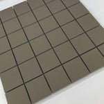 2 X 2 Light Brown Matte Porcelain Mosaic Tile-Porcelain Mosaic-American Tile Depot