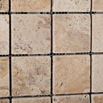 2 X 2 Philadelphia Travertine Tumbled Mosaic Tile-Travertine Mosaic-American Tile Depot