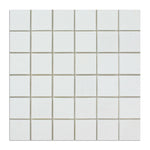 2 X 2 Thassos White Marble Honed Mosaic Tile-Marble Mosaic-American Tile Depot