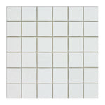 2 X 2 Thassos White Marble Honed Mosaic Tile-Marble Mosaic-American Tile Depot