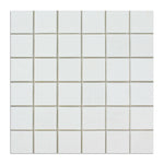 2 X 2 Thassos White Marble Honed Mosaic Tile-Marble Mosaic-American Tile Depot