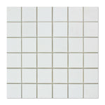 2 X 2 Thassos White Marble Honed Mosaic Tile-Marble Mosaic-American Tile Depot