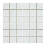 2 X 2 Thassos White Marble Polished Mosaic Tile-Marble Mosaic-American Tile Depot