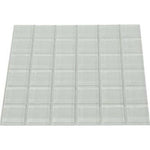 2 X 2 White Glass Mosaic Tile-Glass Mosaic-American Tile Depot