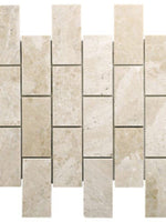 2 X 4 Diano Royal ( Queen Beige ) Marble Polished Mosaic Tile-Marble Mosaic-American Tile Depot