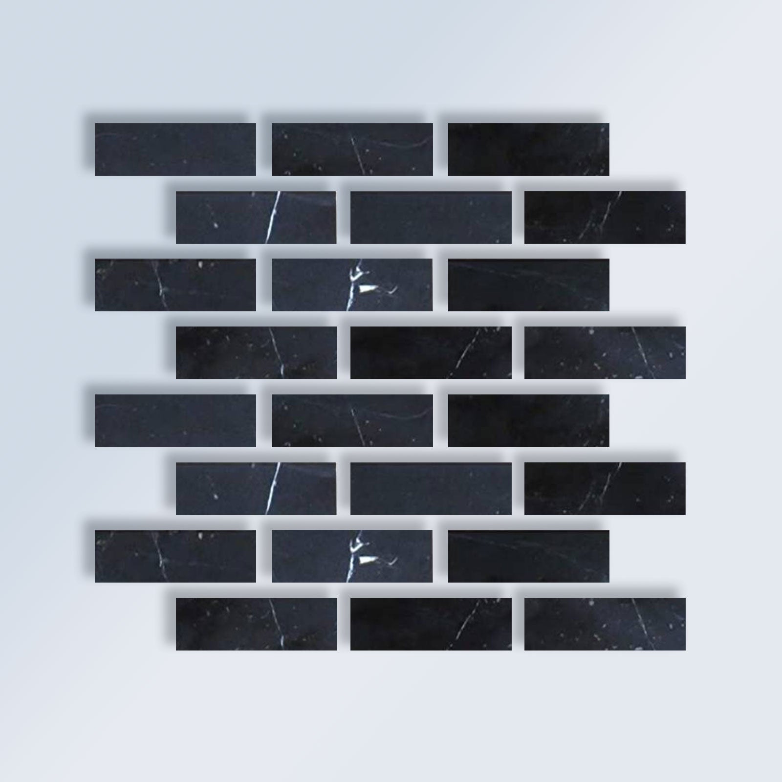 2 X 6 Absolute Black Granite Polished Tile-Granite Tile-American Tile Depot