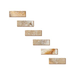 2 X 6 Antico Onyx Travertine Filled & Honed Tile-Travertine Mosaic-American Tile Depot