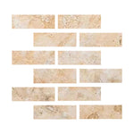 2 X 6 Antico Onyx Travertine Filled & Polished Tile-Travertine Tile-American Tile Depot