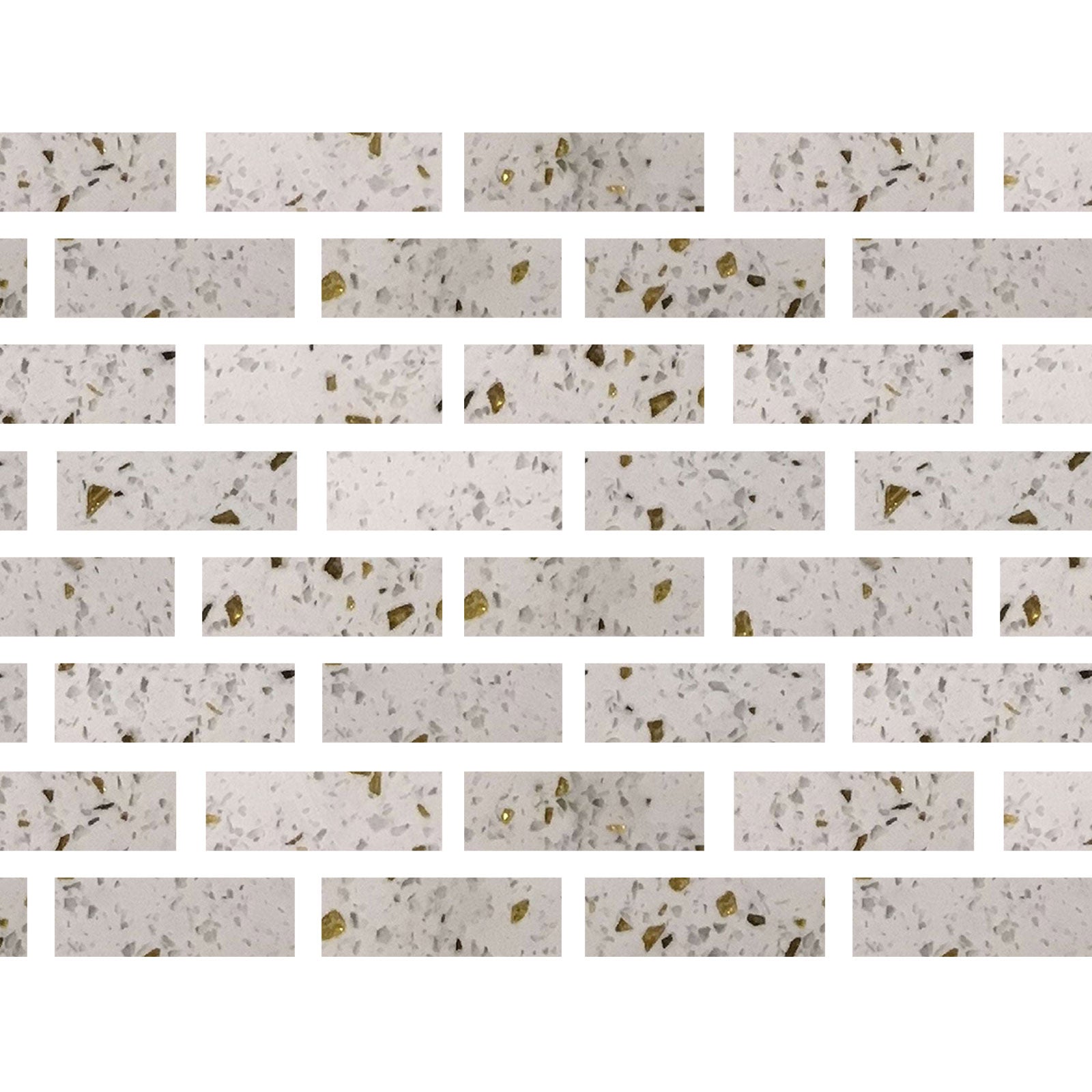 2 X 6 Terrazzo Gold Marble Polished Field Tile-Marble Mosaic-American Tile Depot