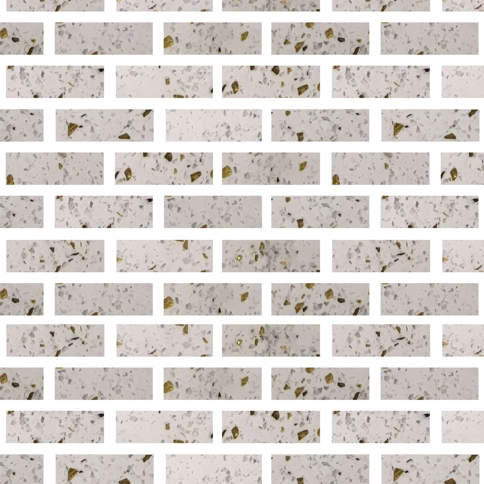 2 X 6 Terrazzo Gold Marble Polished Field Tile-Marble Mosaic-American Tile Depot