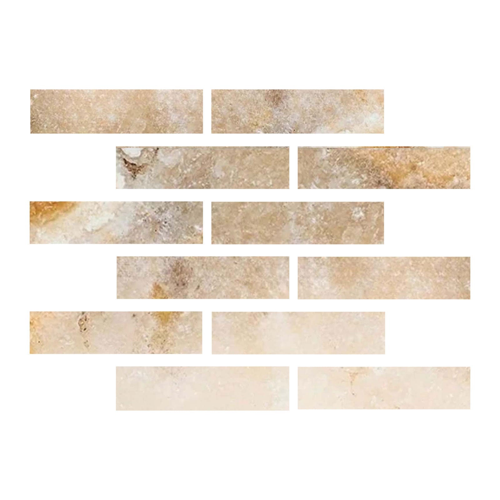 2 X 8 Antico Onyx Travertine Filled & Honed Tile-Travertine Tile-American Tile Depot