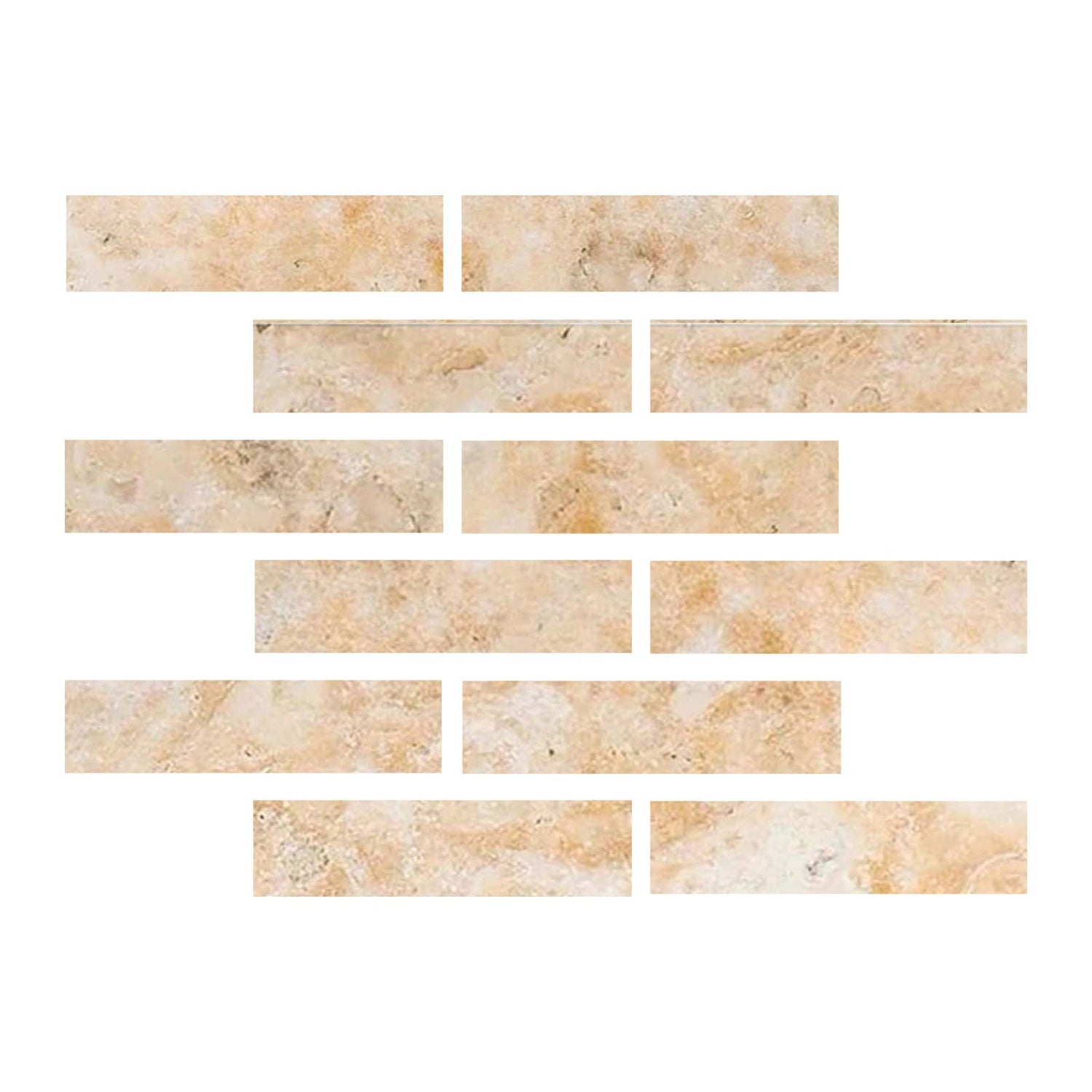 2 X 8 Antico Onyx Travertine Filled & Polished Tile-Travertine Tile-American Tile Depot