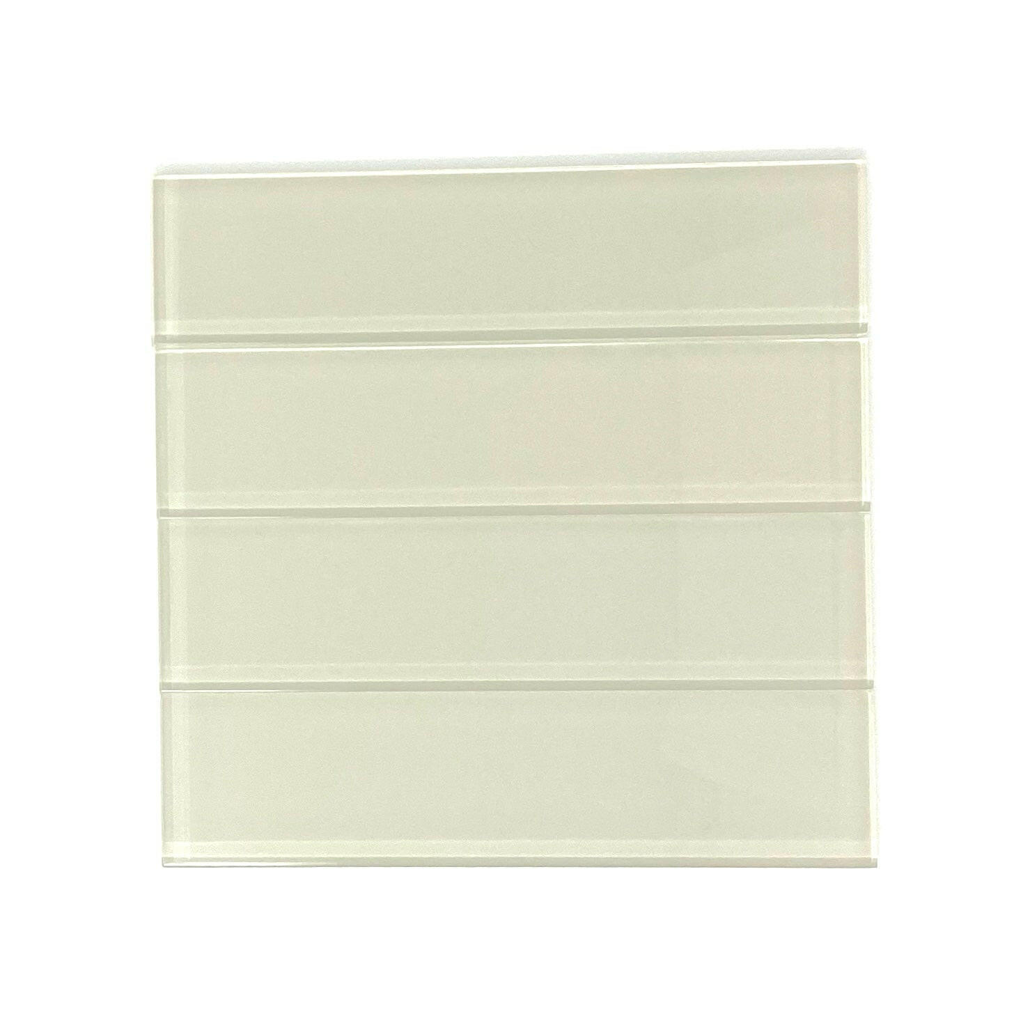 2 X 8 Cream Beige Glass Subway Tile - Rainbow Series-Glass Tile-American Tile Depot