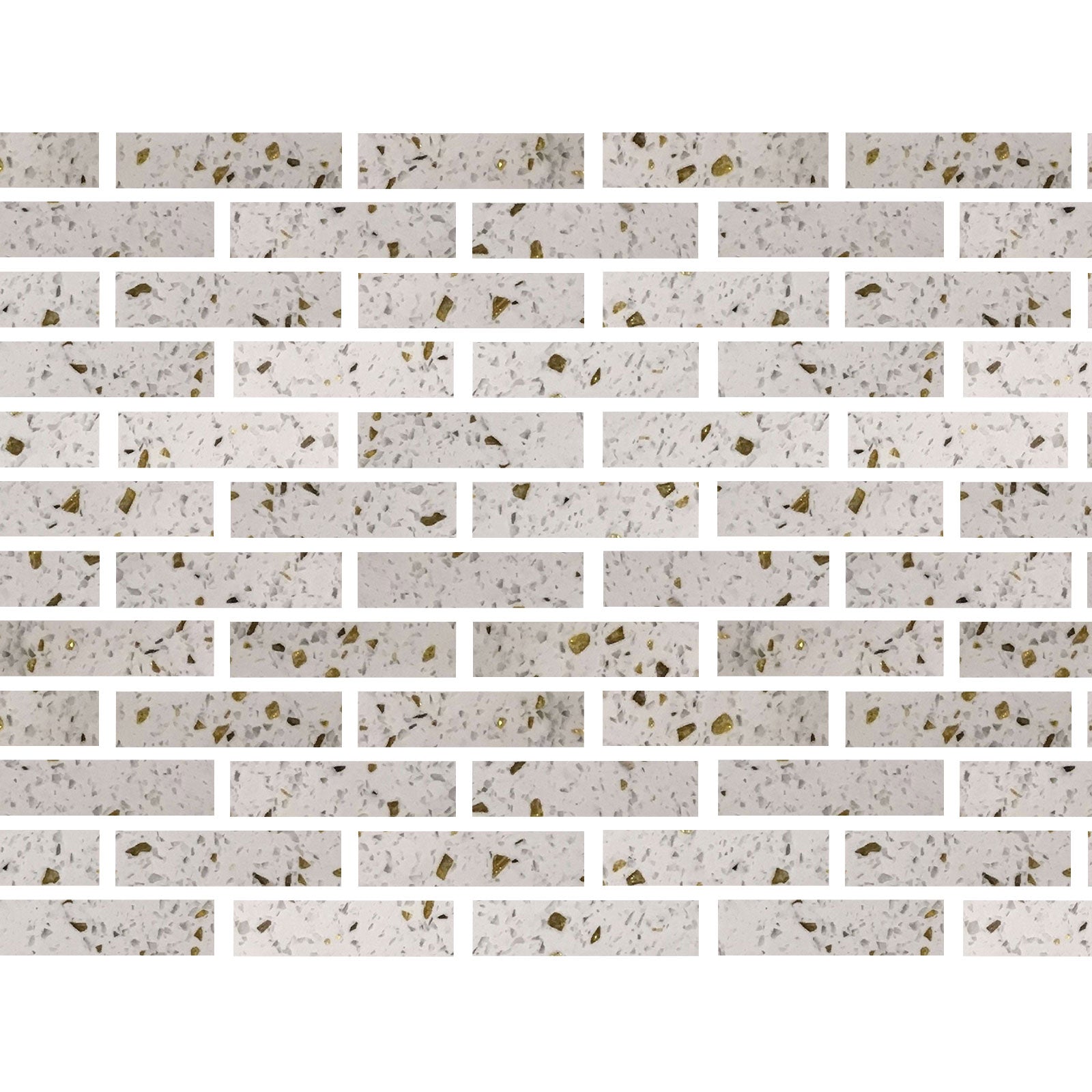 2 X 8 Terrazzo Gold Marble Polished Field Tile-Marble Mosaic-American Tile Depot