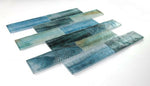 2 x 6 Aesthetic Wood Forest Subway Brick Glass Mosaic Wall Tile-Glass Mosaic-American Tile Depot