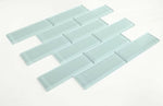 2 x 6 Oceanhouse Turquoise Glossy Subway Glass Mosaic Tile-Glass Mosaic-American Tile Depot