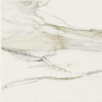 24 X 24 Classici Calacatta Gold Matte Marble Look Porcelain Tile-PORCELAIN-Large Format-American Tile Depot