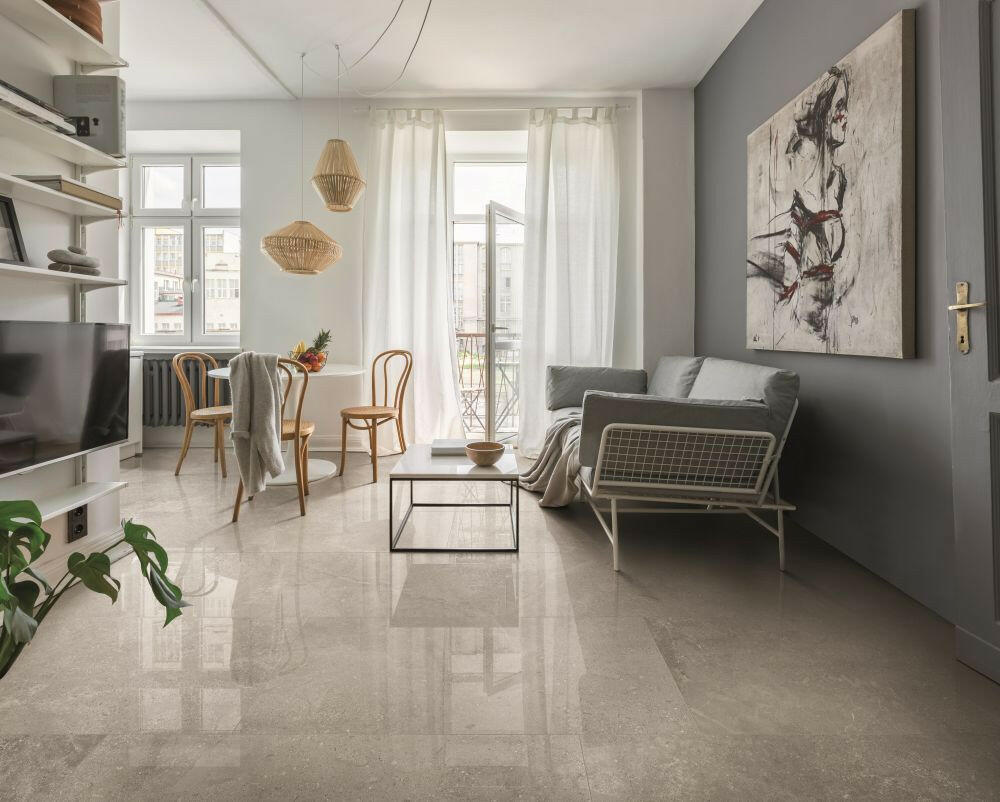 24 X 24 Dolomia Grey Nat Matte Marble Look Porcelain Tile-PORCELAIN-Large Format-American Tile Depot