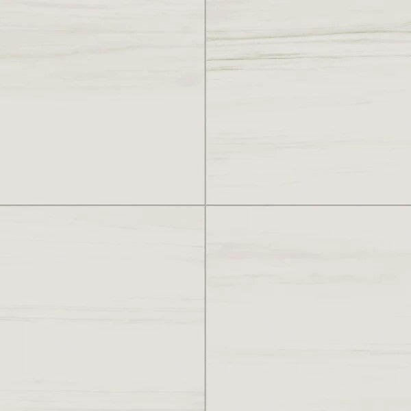 24 X 24 Dolomite Matte Marble Look Porcelain Tile-Porcelain Tile Large Formate-American Tile Depot