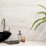 24 X 24 Dolomite Matte Marble Look Porcelain Tile-Porcelain Tile Large Formate-American Tile Depot