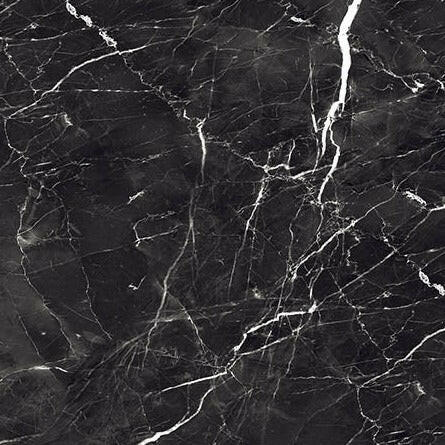 24 X 24 Grigio Black Polished Marble Look Porcelain Tile-Porcelain Tile Large Formate-American Tile Depot