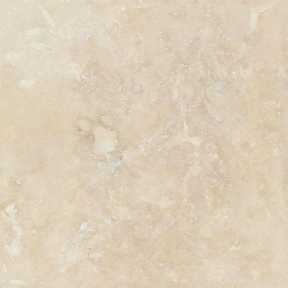 24 X 24 Ivory Travertine Unfilled, Brushed & Chiseled Tile-Travertine Tile - Large Formate-American Tile Depot