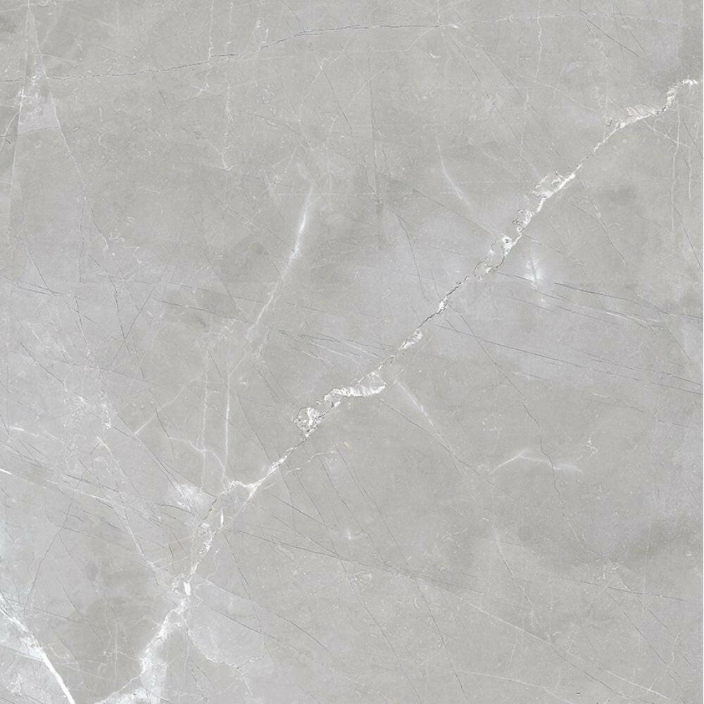 24 X 24 Luxury Amani Grey Polished Marble Look Porcelain Tile-PORCELAIN-Large Format-American Tile Depot