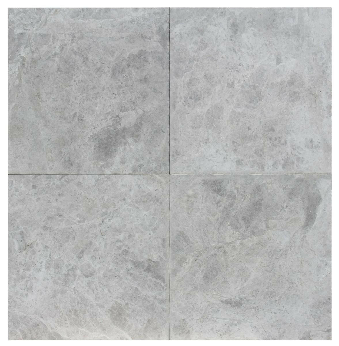 24 X 24 Tundra Gray (Atlantic Gray) Marble Honed Tile-Marble Tile - Large Formate-American Tile Depot