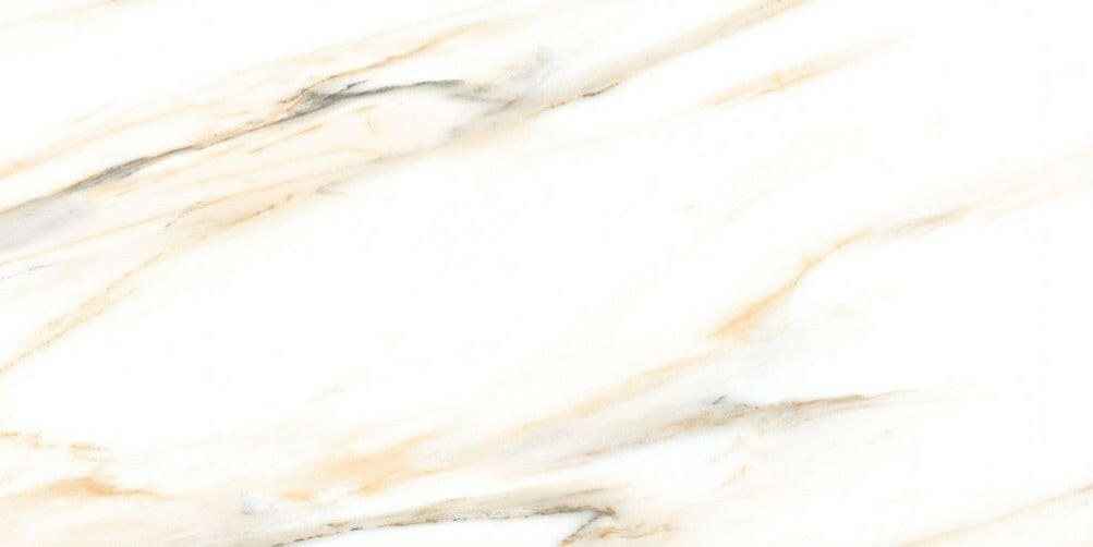 24 X 48 AGL Calacatta Gold Marble Look Matte Porcelain Tile-Porcelain Tile Large Formate-American Tile Depot