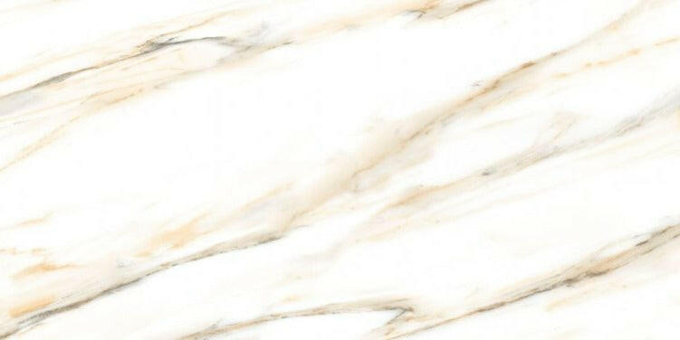 24 X 48 AGL Calacatta Gold Marble Look Polished Porcelain Tile-Porcelain Tile Large Formate-American Tile Depot