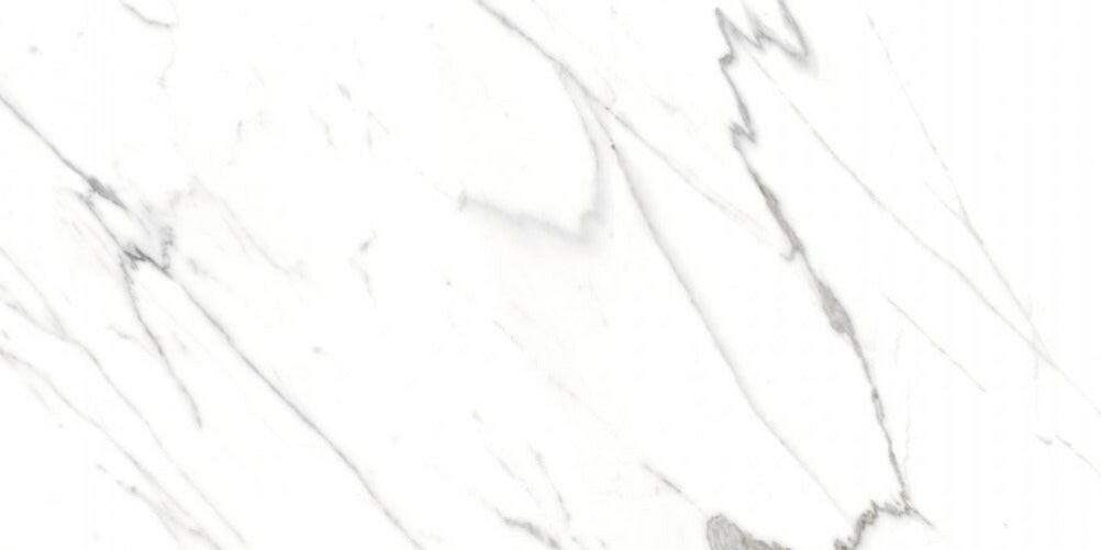 24 X 48 AGL Carrara Marble Look Polished Porcelain Tile-Porcelain Tile Large Formate-American Tile Depot