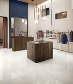 24 X 48 Appia Cross Cut White Matte Travertine Look Porcelain Tile-PORCELAIN-Large Format-American Tile Depot