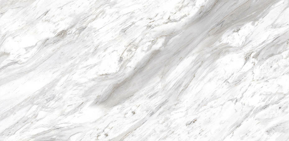 24 X 48 Bianco Carrara Polished Marble Look Porcelain Tile-Porcelain Tile Large Formate-American Tile Depot