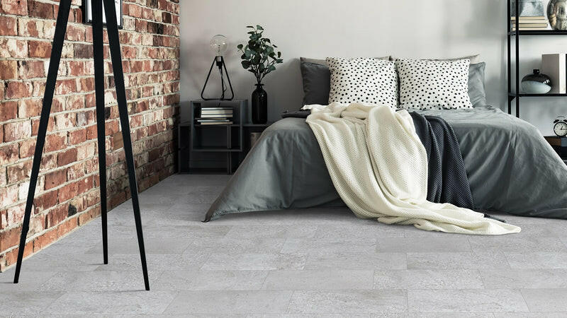 24 X 48 Chamonix Gray Matte Limestone Look Porcelain Tile-Porcelain Tile Large Formate-American Tile Depot