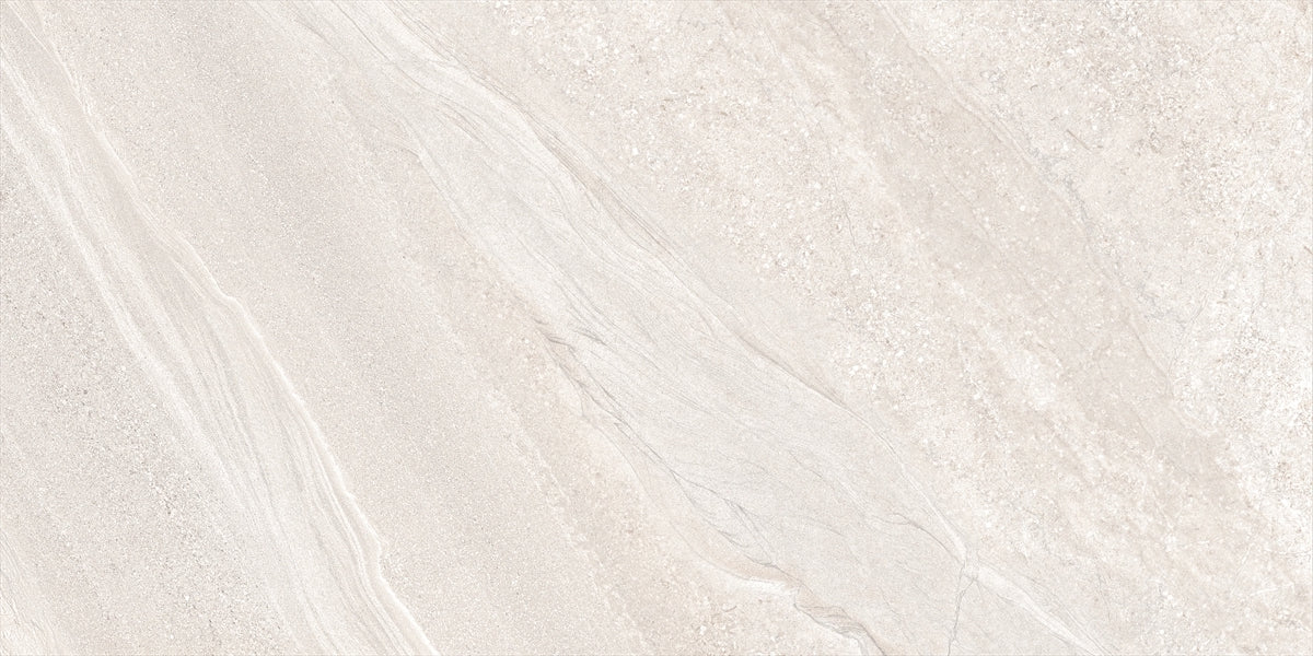 24 X 48 Crossover White Textured Stone Look Porcelain Tile-Porcelain Tile Large Formate-American Tile Depot