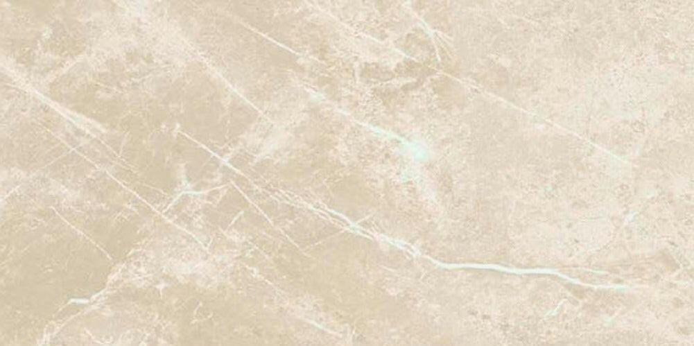 24 X 48 Dolomia Cream Luc Glossy Marble Look Porcelain Tile-PORCELAIN-Large Format-American Tile Depot