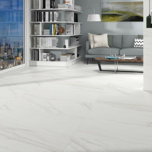 24 X 48 EC Calacatta Gold Matte Marble Look Porcelain Tile-PORCELAIN-Large Format-American Tile Depot