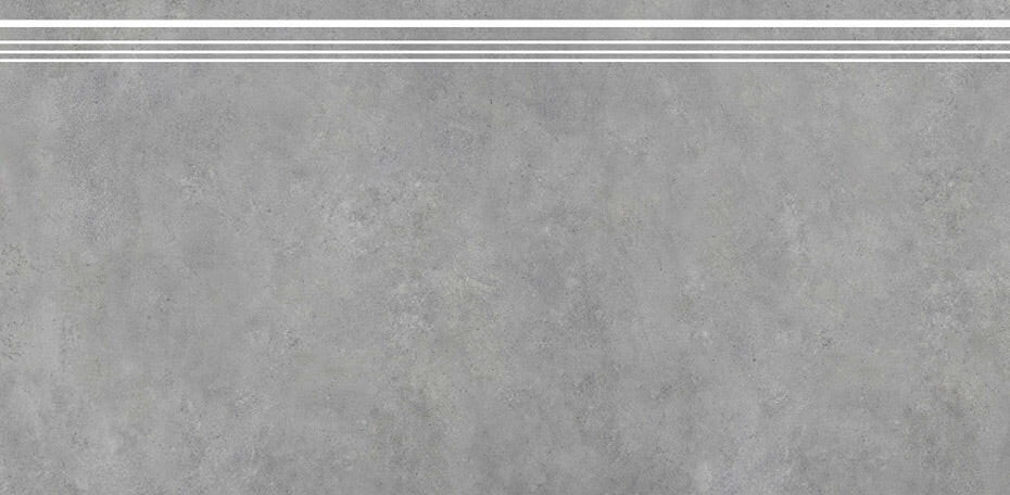 24 X 48 Full Bullnose Clay Grey Matte Outdoor Porcelain Paver-Porcelain Tile Large Formate-American Tile Depot