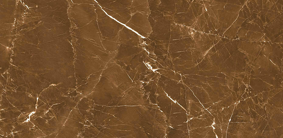 24 X 48 Grigio Brown Polished Marble Look Porcelain Tile-Porcelain Tile Large Formate-American Tile Depot