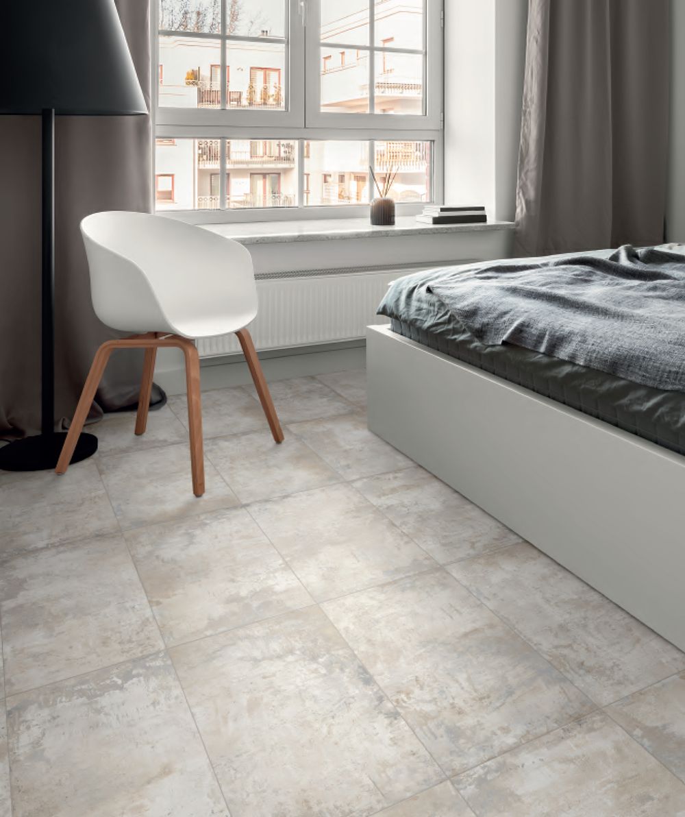 24 X 48 Grunge Beige Matte Concrete Look Porcelain Tile-Porcelain Tile Large Formate-American Tile Depot