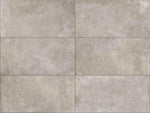 24 X 48 Materika Silver Matte Concrete Look Porcelain Tile-PORCELAIN-Large Format-American Tile Depot