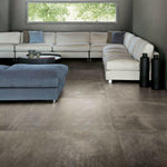 24 X 48 Matieres Gris Matte Concrete Look Porcelain Tile-PORCELAIN-Large Format-American Tile Depot