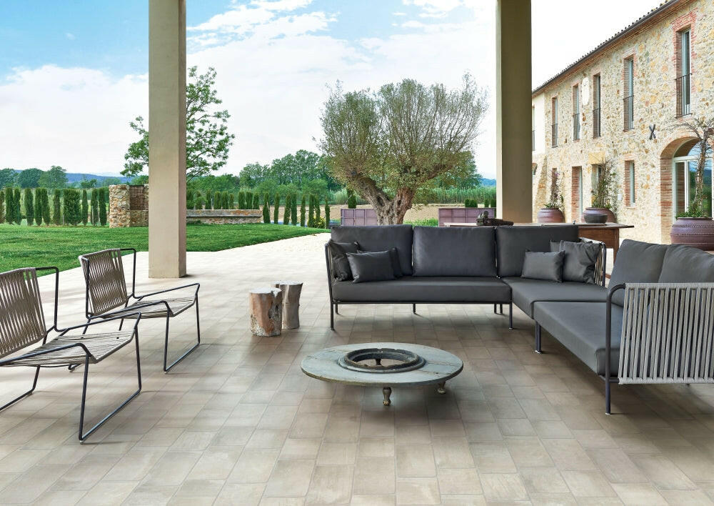 24 X 48 Matieres Sable Matte Concrete Look Porcelain Tile-PORCELAIN-Large Format-American Tile Depot