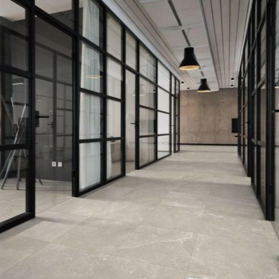 24 X 48 Milano Greige Nat Matte Limestone Look Porcelain Tile-PORCELAIN-Large Format-American Tile Depot