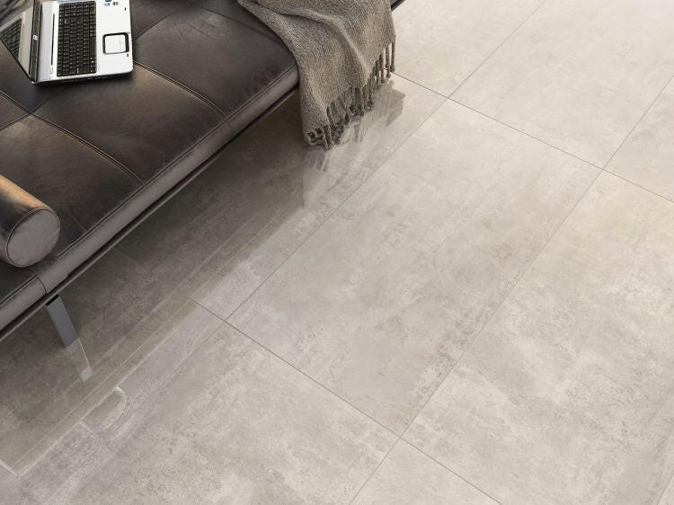 24 X 48 NG Alaska Grey Concrete Look Polished Porcelain Tile-PORCELAIN-Large Format-American Tile Depot