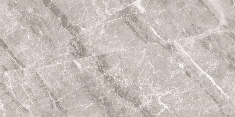 24 X 48 Nambia Grey Polished Marble Look Porcelain Tile-Porcelain Tile Large Formate-American Tile Depot